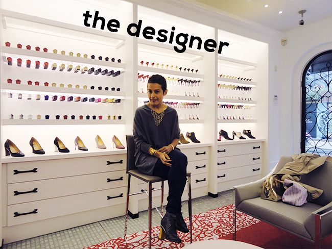 Tanya Heath is an designer of interchangble heels