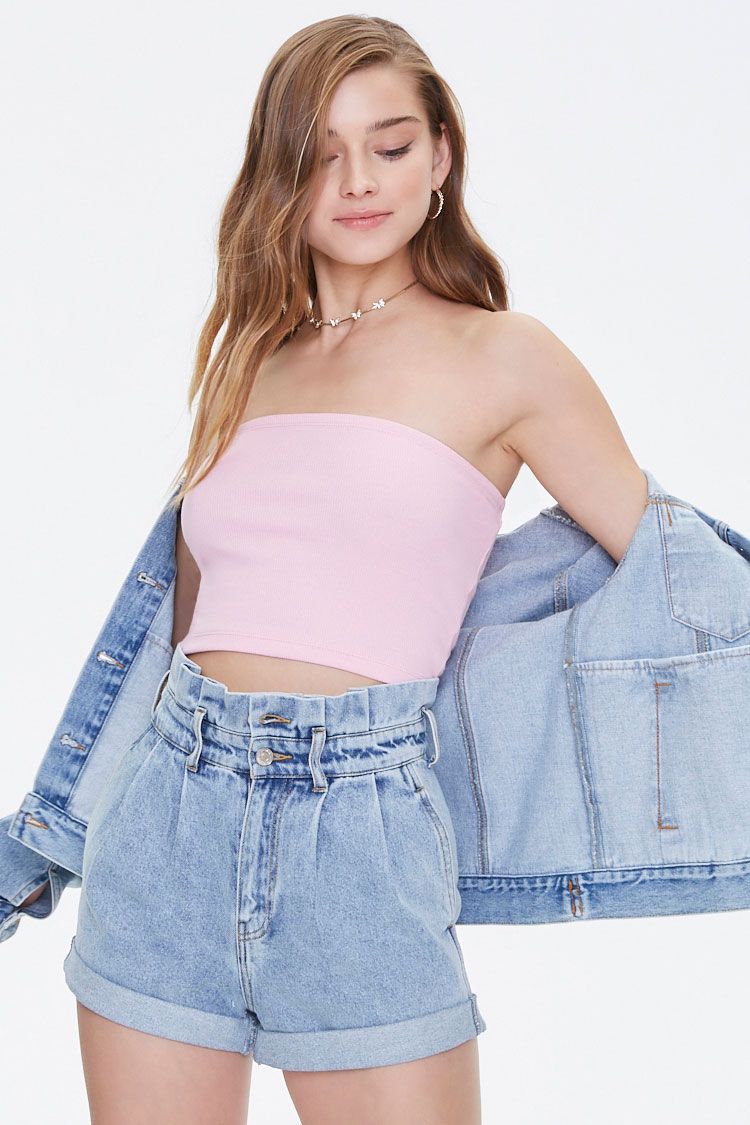 Casual tube top for summer