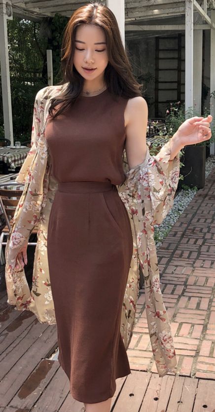 Chiffon robe for summer