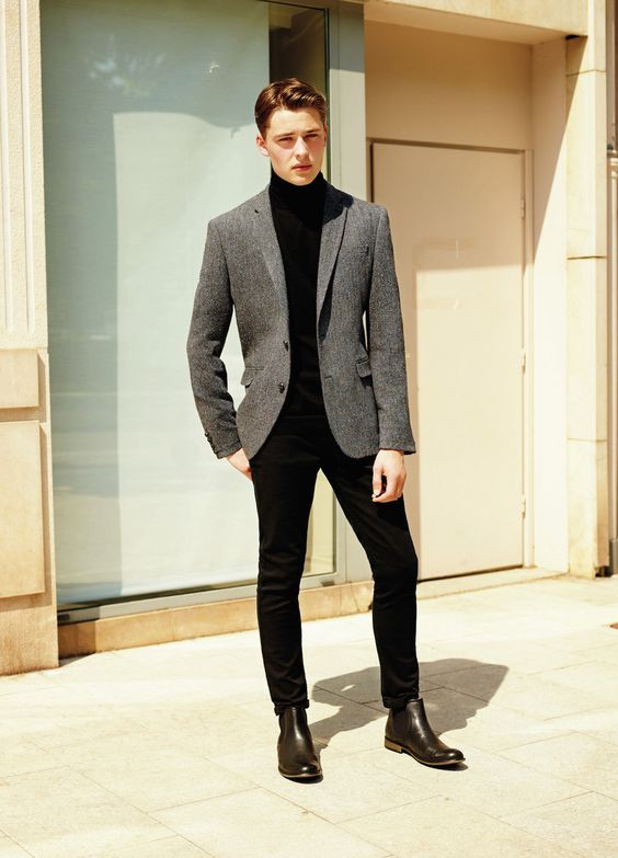 presentable masculine outfit