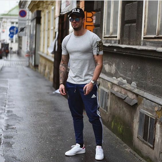 men casual sporty outfits