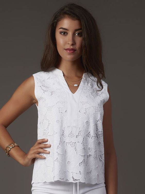 Balinese white lace