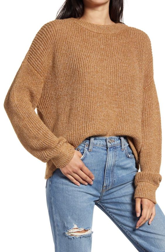 wardrobe checklist crew neck sweater