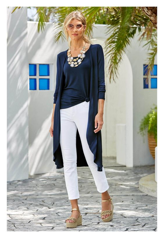 maxi cardigan spring outfit idea