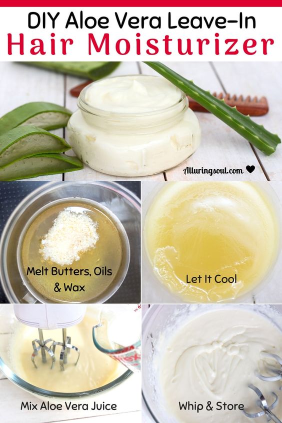 homemade aloe moisturizer