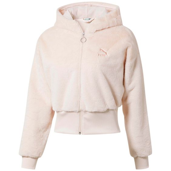 sporty fleece jacket