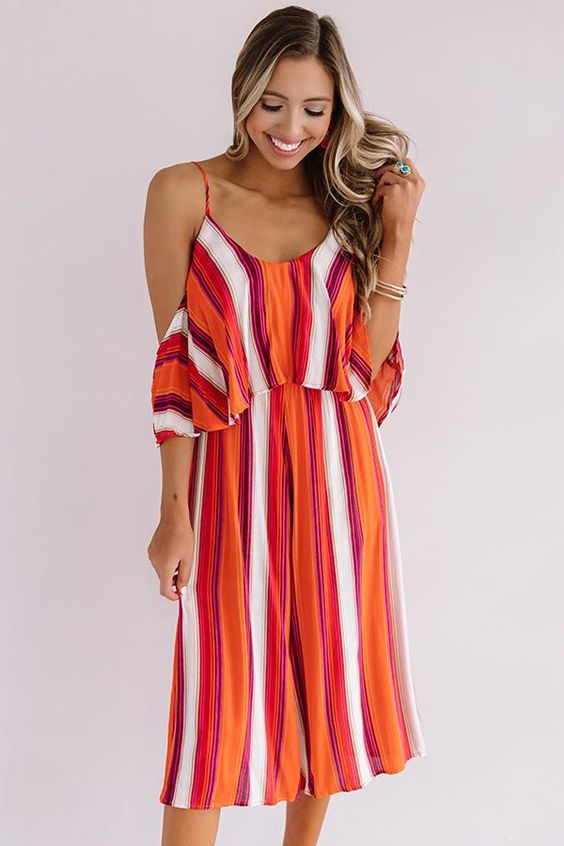 sunset jumpsuit for summer