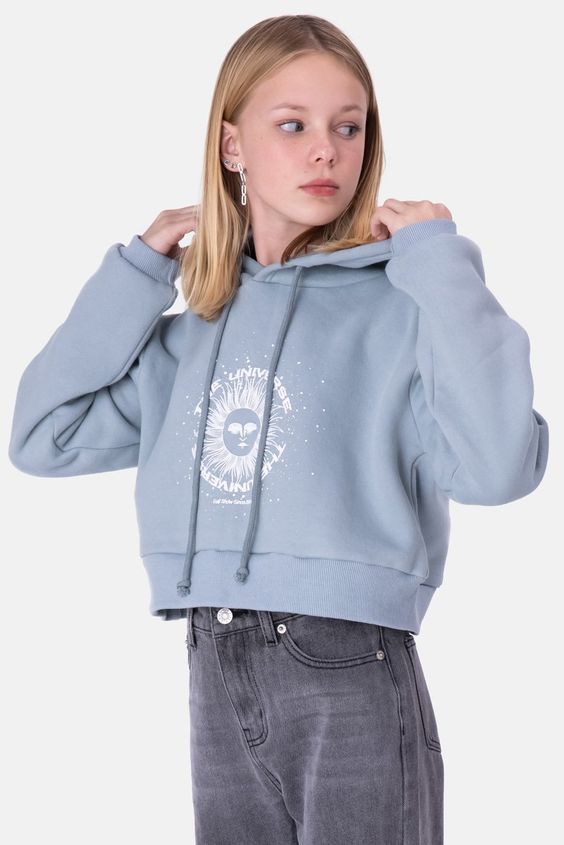 cropped hoodie for girls