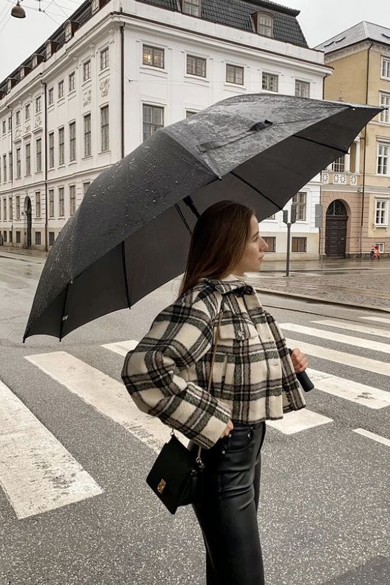 chic rainy day outfit ideas