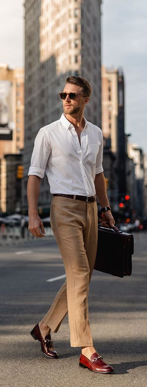 white shirt for men's wardrobe basic checklist