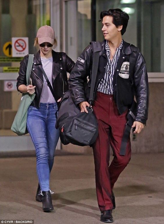 Cole Sprouse best airport look