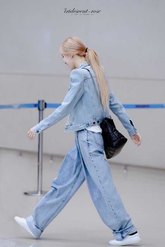 Rose Blackpink street style in Paris