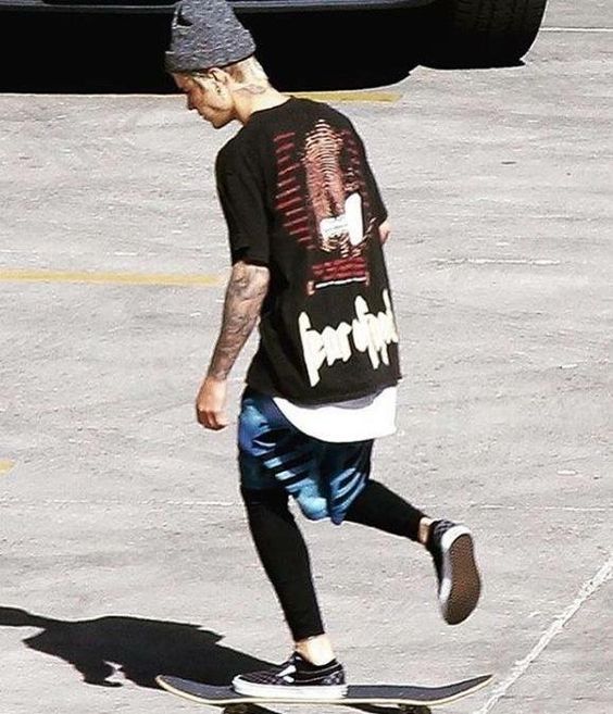 cool Justin Bieber street style