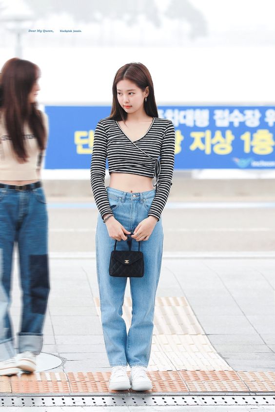 Jennie blackpink simple street style