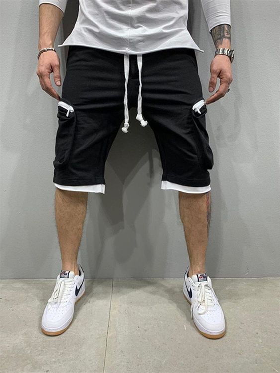 bermuda shorts for summer streetwear look idea