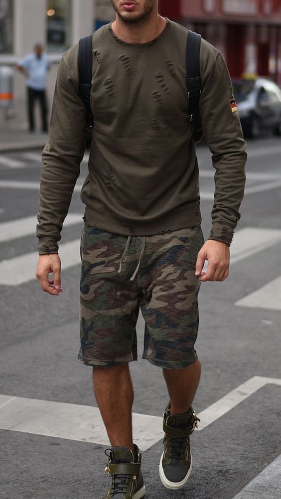 cargo summer short pants for guys