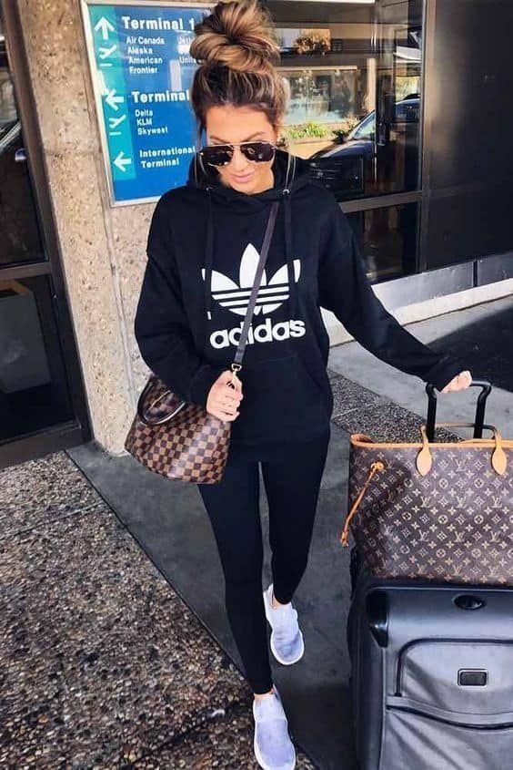 Let's Chat… Cozy Airport Travel Outfit Ideas! - Addison's Wonderland