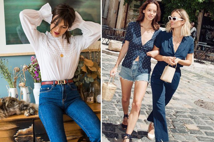 styling jeans like a French girl