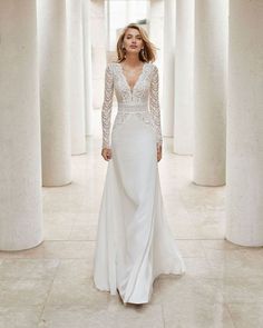 luxury lace mermaid wedding dress