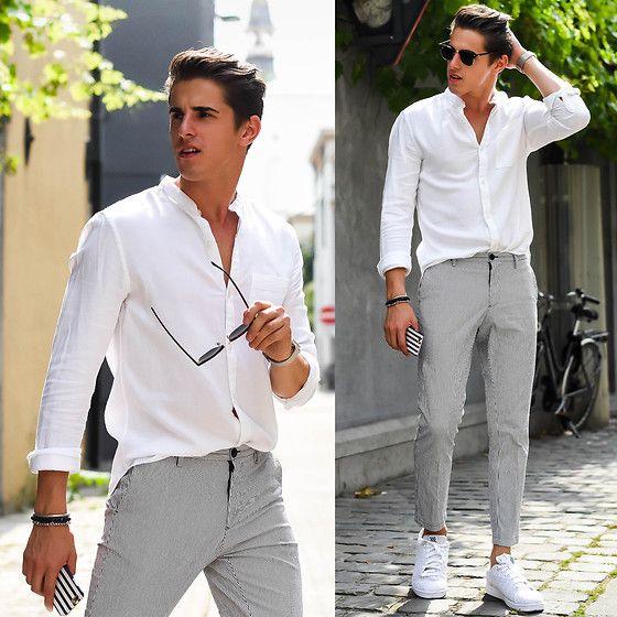 casual wedding guest outfit for men