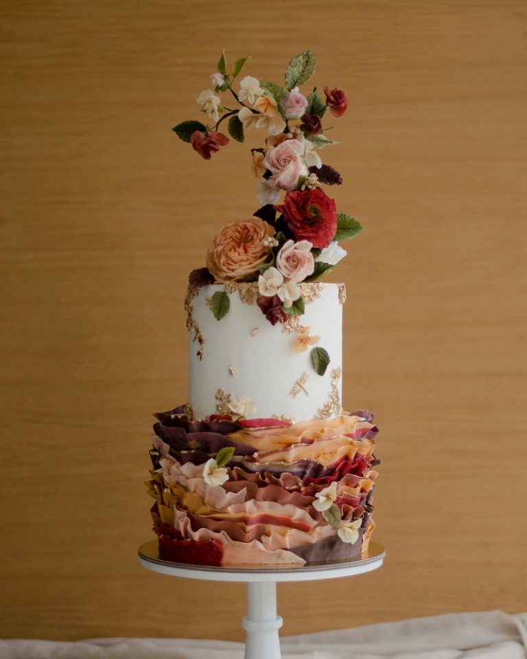 Tropical wedding cake ideas