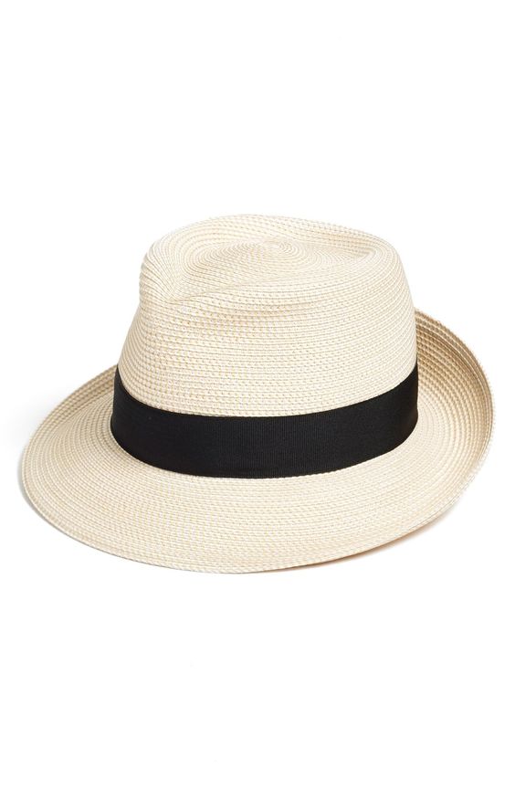 classic fedora ivory sun hat